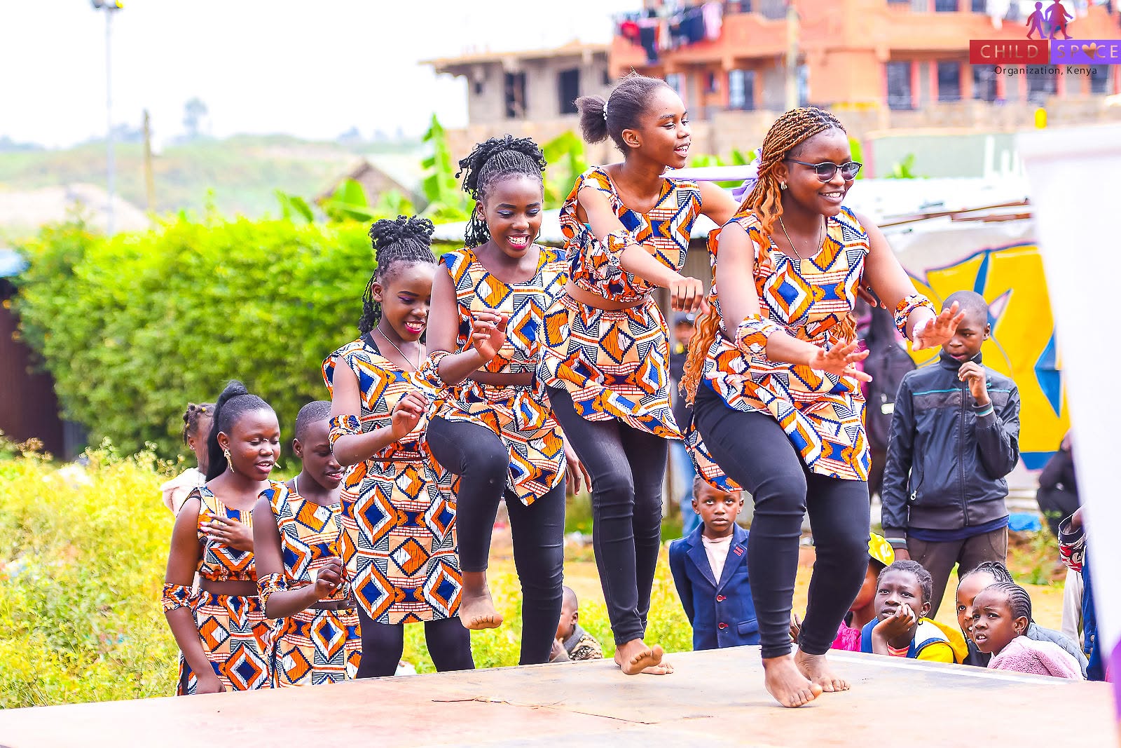 Children performing as part of the Talent Development Program